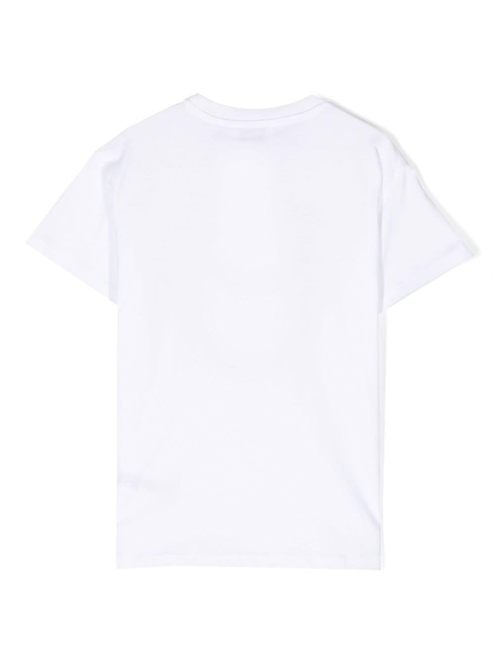 T-shirt garçon blanc