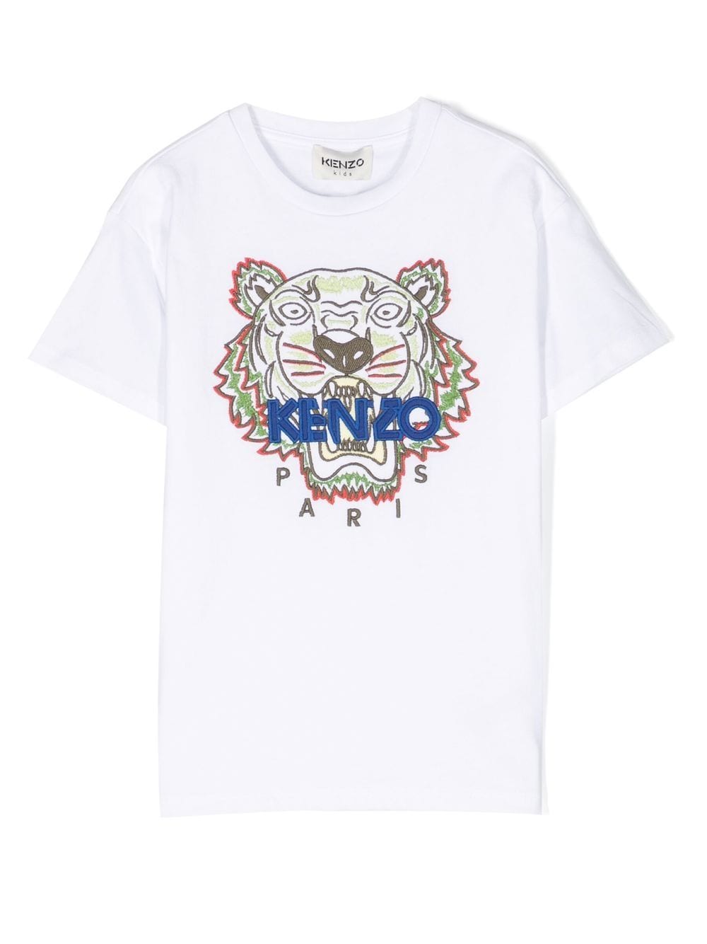 T-shirt garçon blanc