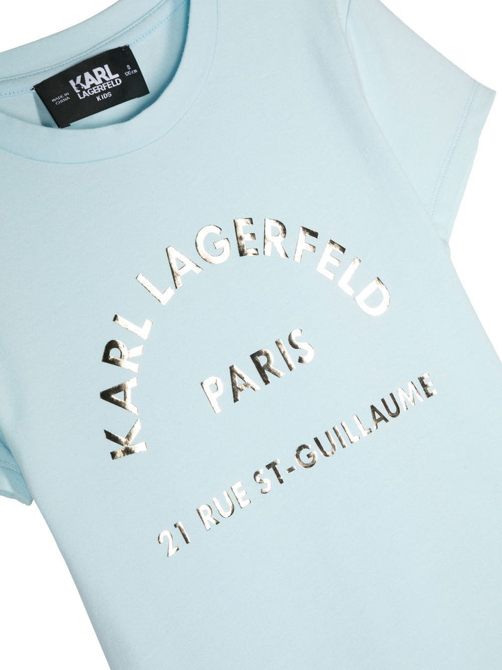 T-shirt bleu fille