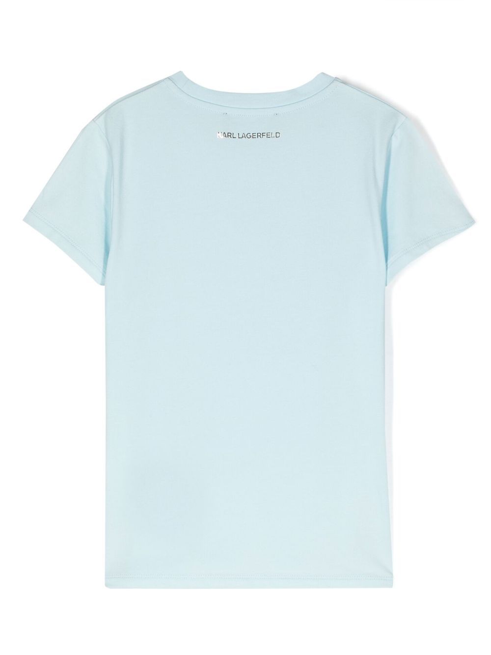 T-shirt blu bambina