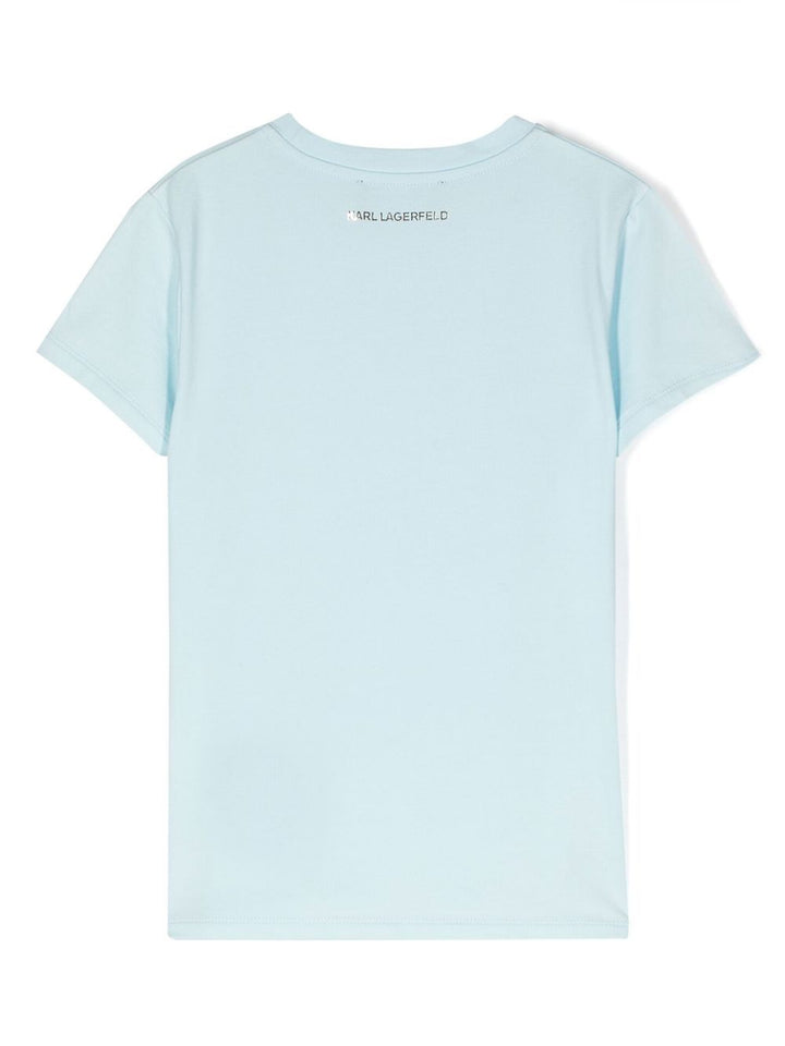 T-shirt bleu fille