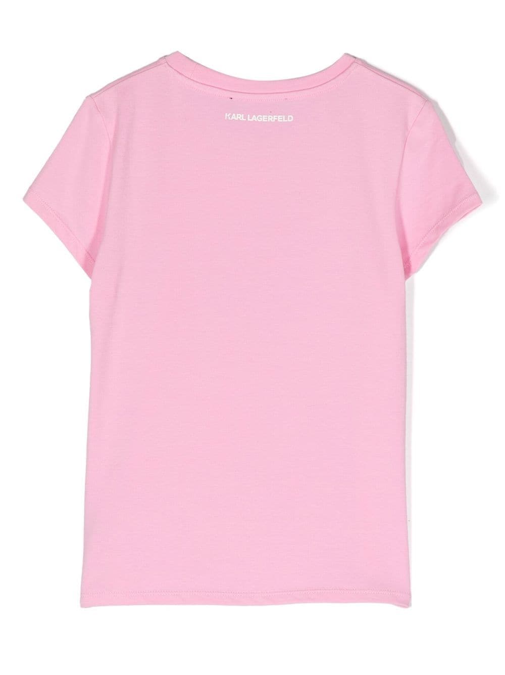 T-shirt rosa bambina