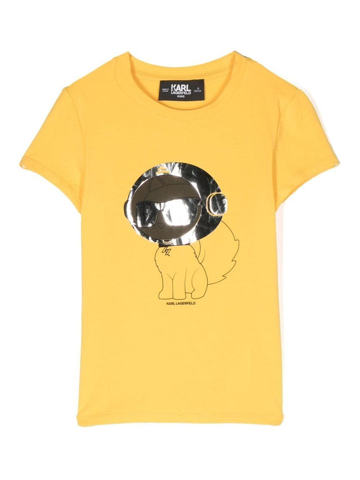 T-shirt jaune fille