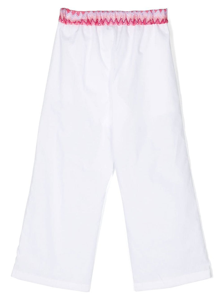 Pantalon bébé fille blanc