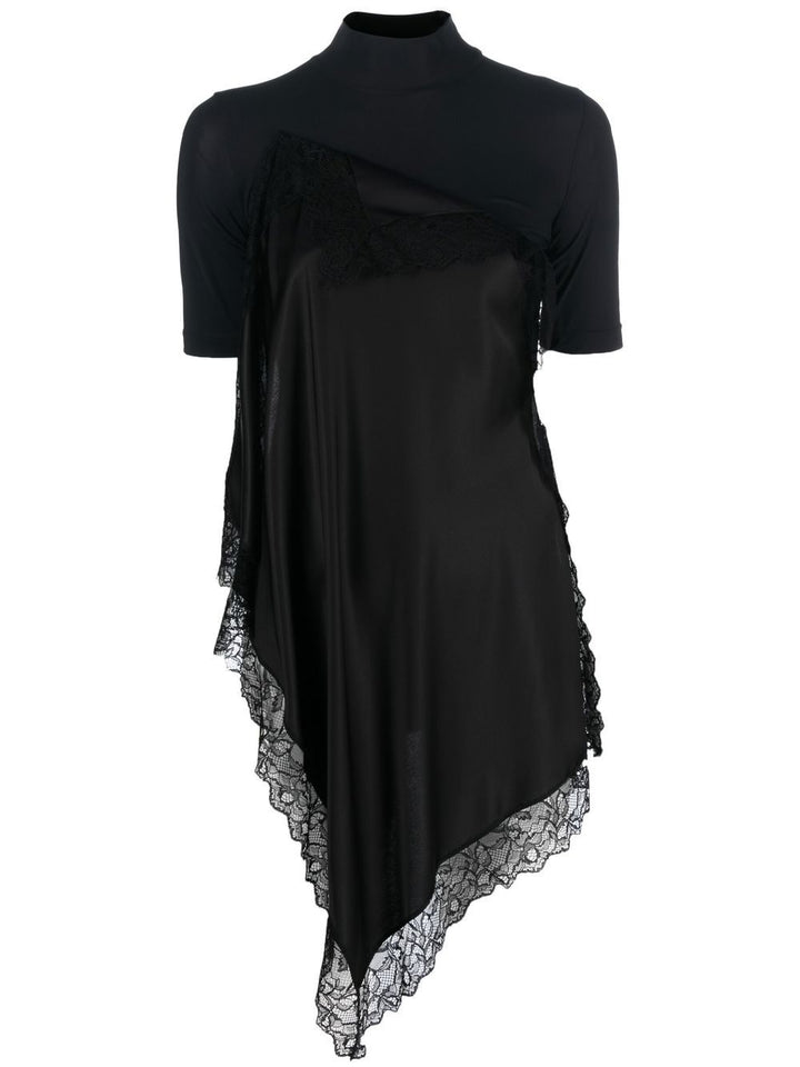 Blusa nera donna