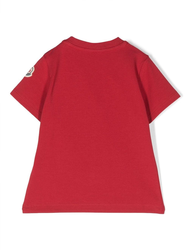 T-shirt rouge unisexe