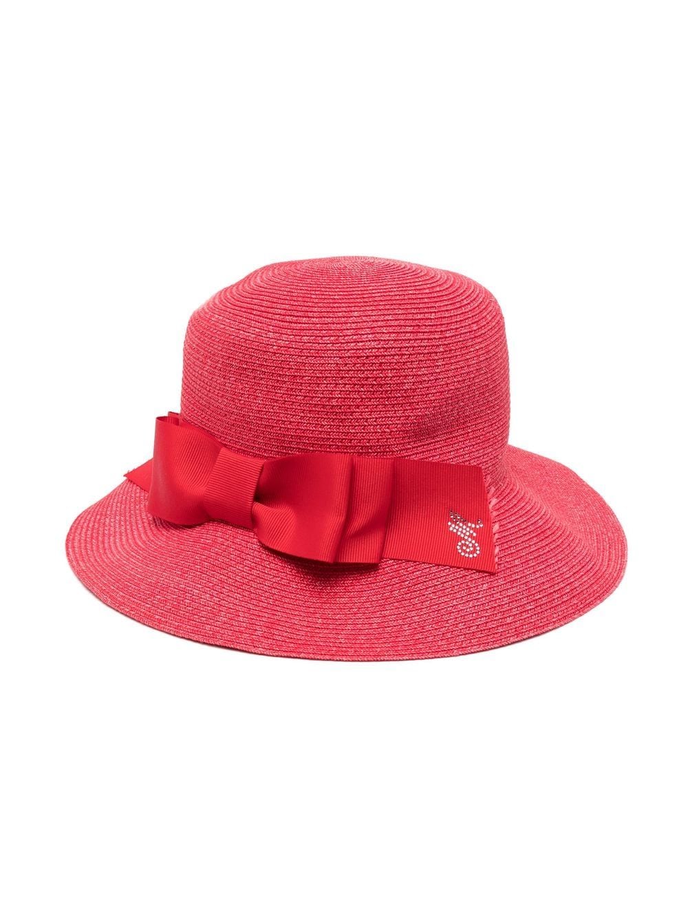 Cappello rosso bambina