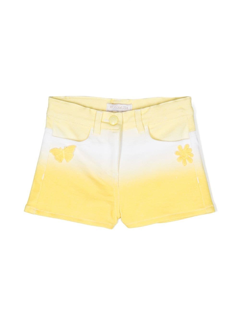 Short jaune pour fille