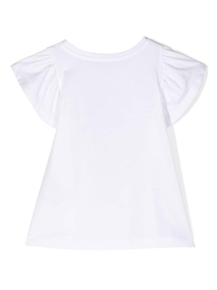 T-shirt bianca bambina