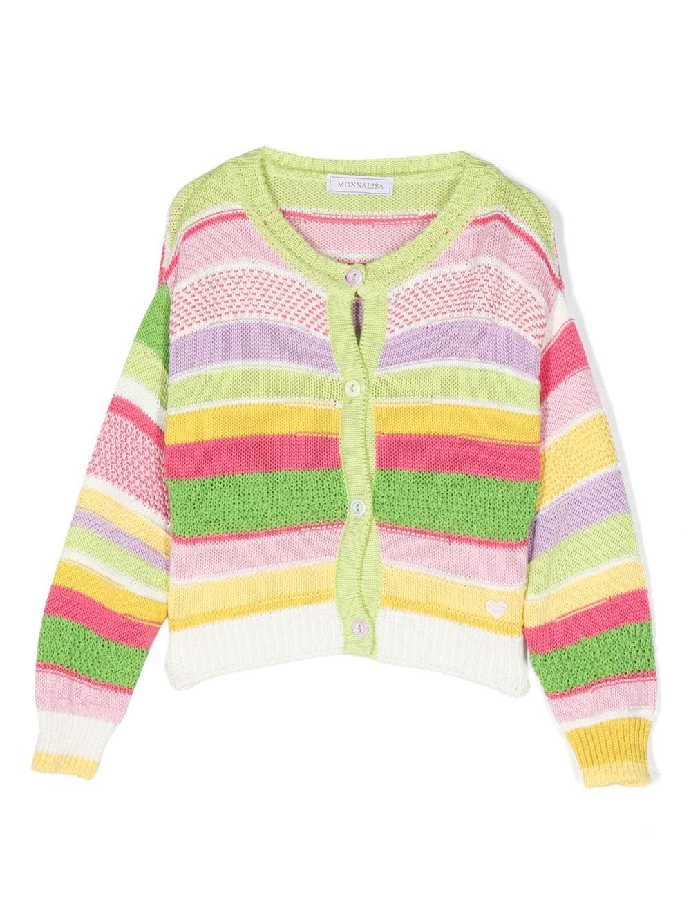 Cardigan multicolor bambina