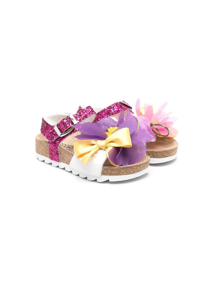 Sandales fille multicolores