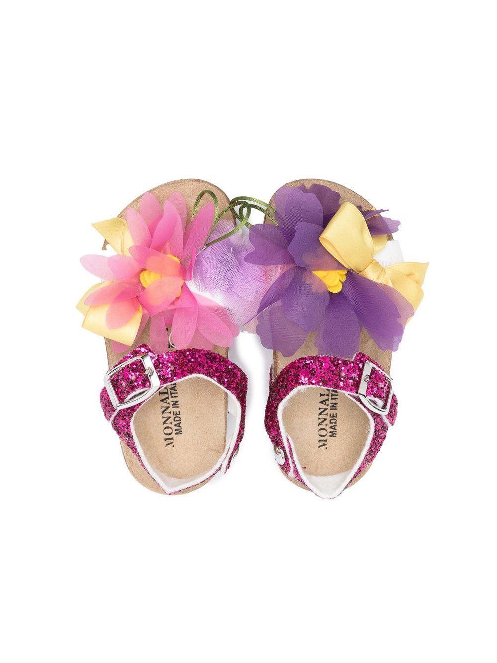 Sandales fille multicolores