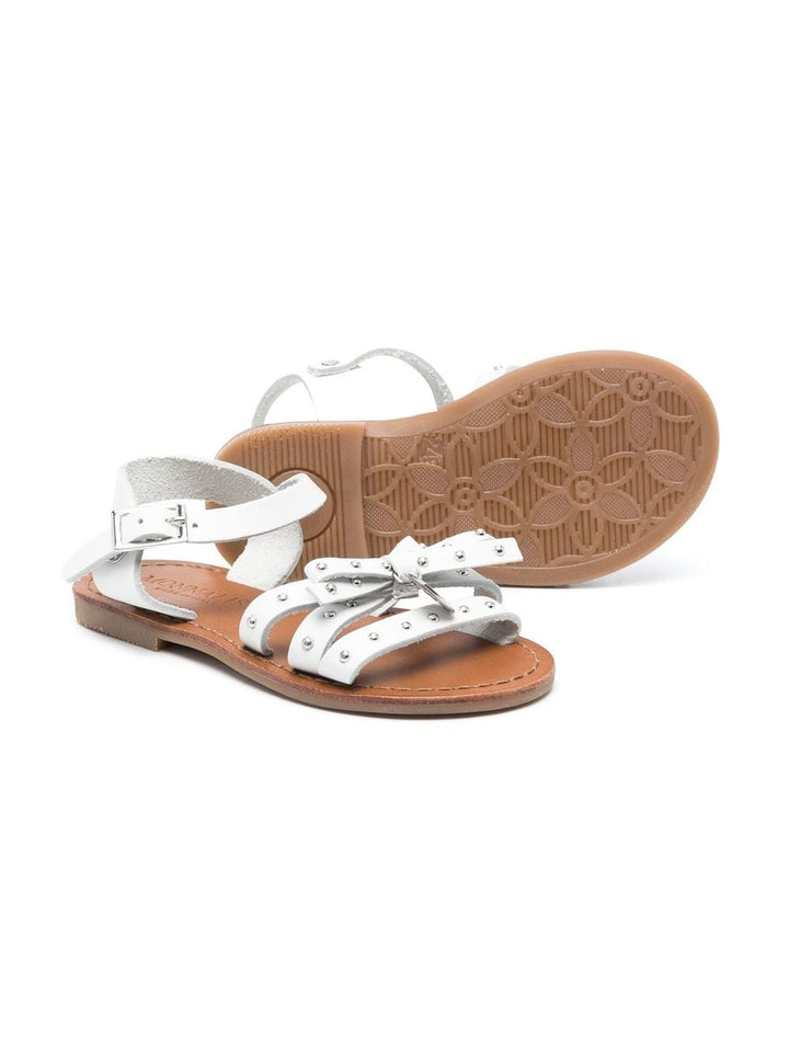 Sandales blanches fille