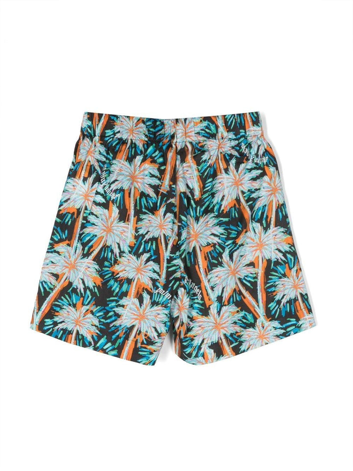 Shorts neri/multicolor bambino