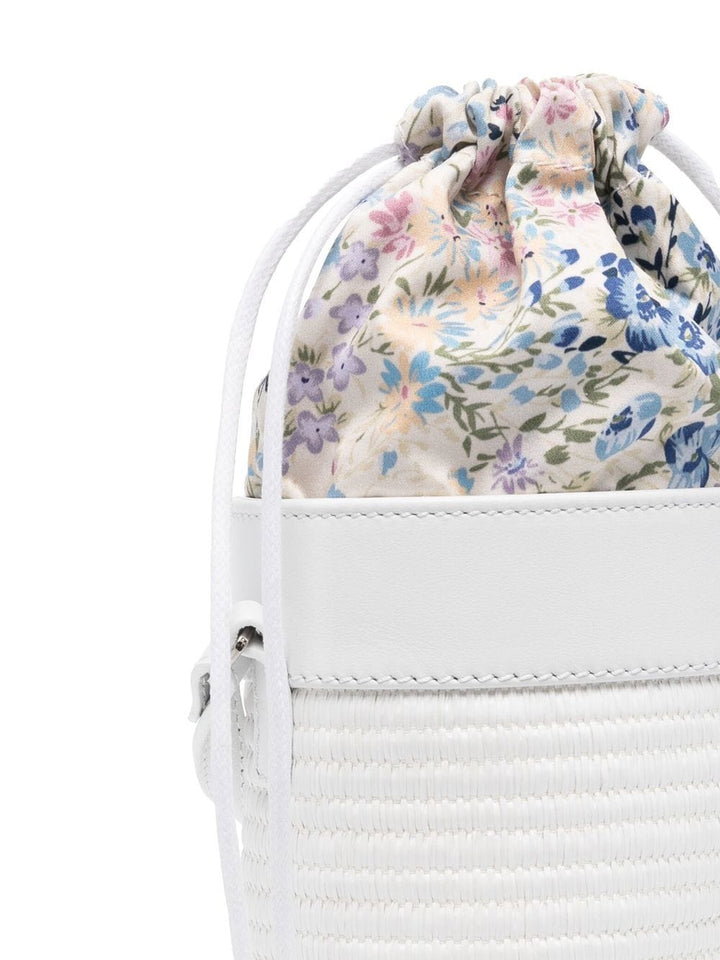 Sac seau blanc pour fille