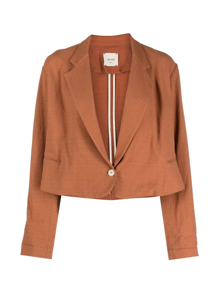 Blazer marron femme