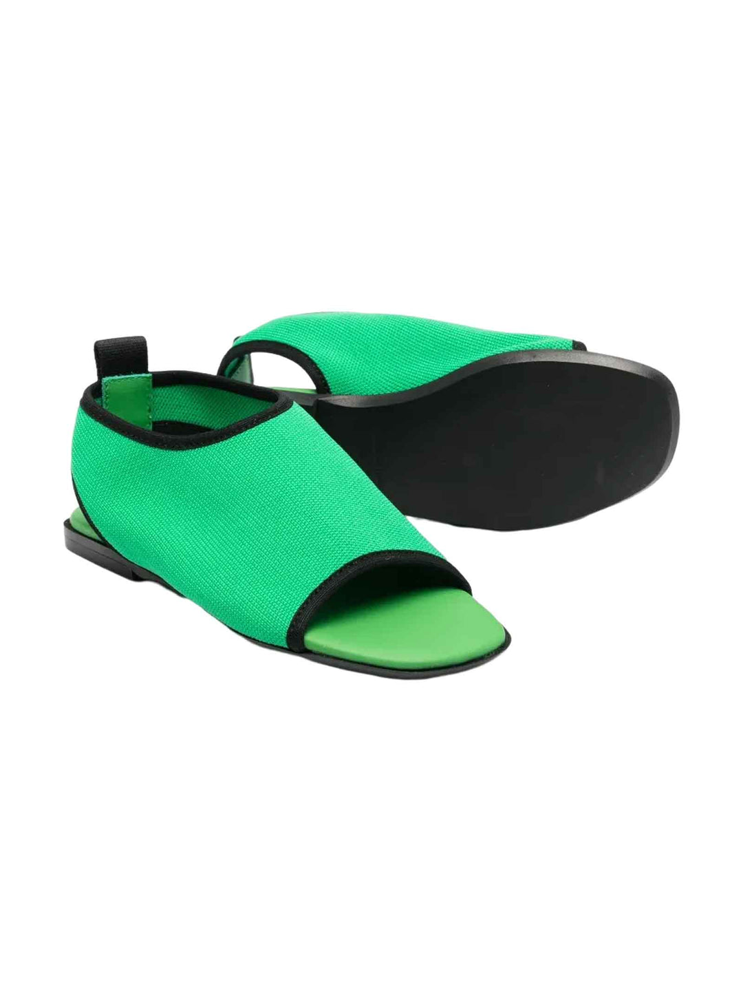 Sandales vertes pour fille