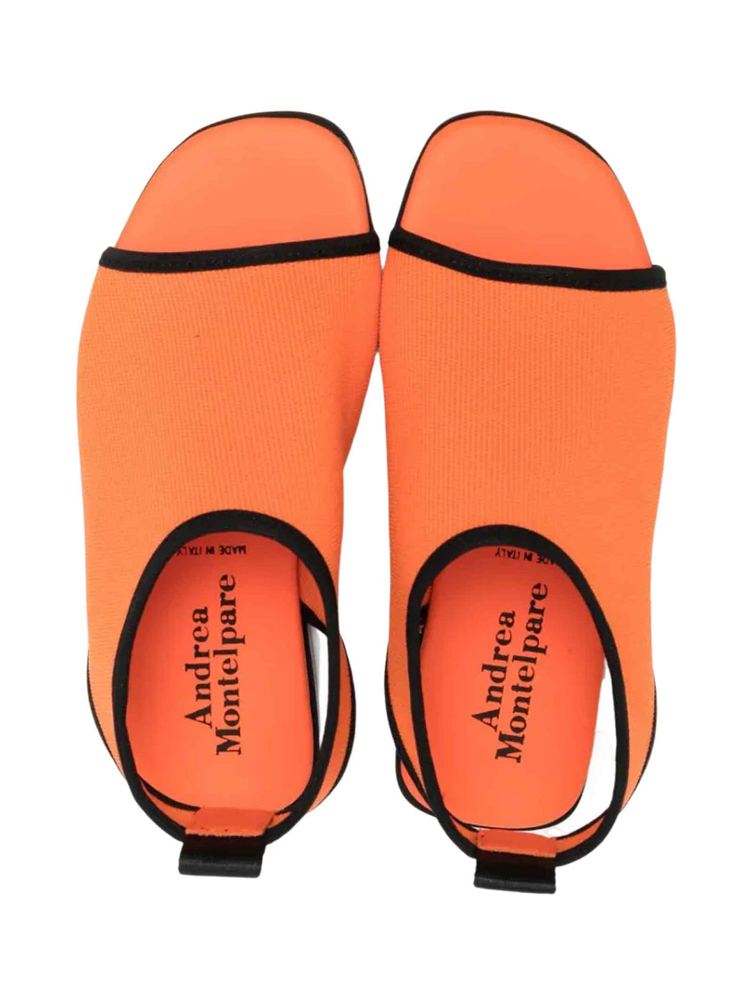 Sandales orange pour fille