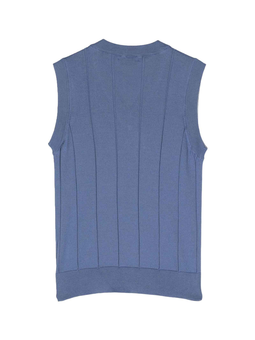 Gilet blu bambino