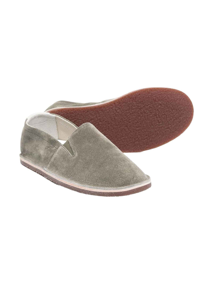 Mocassins verts pour enfants