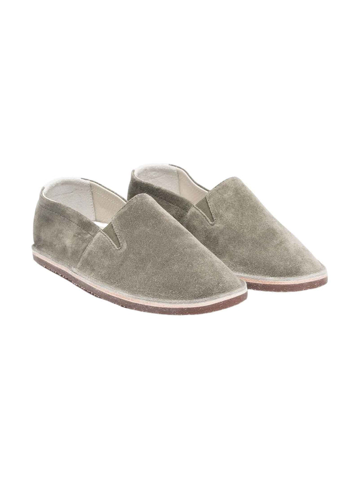 Mocassins verts pour enfants