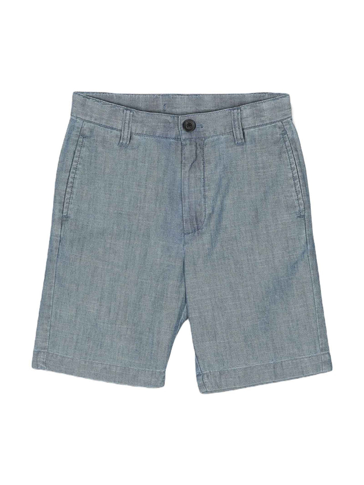 Short en jean garçon