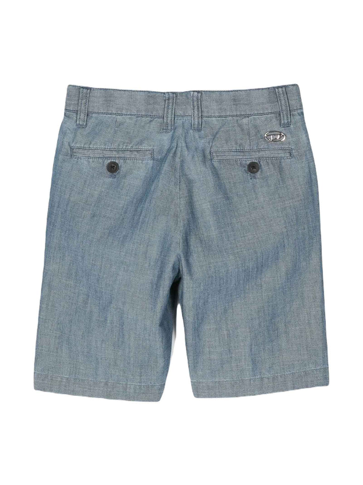 Short en jean garçon