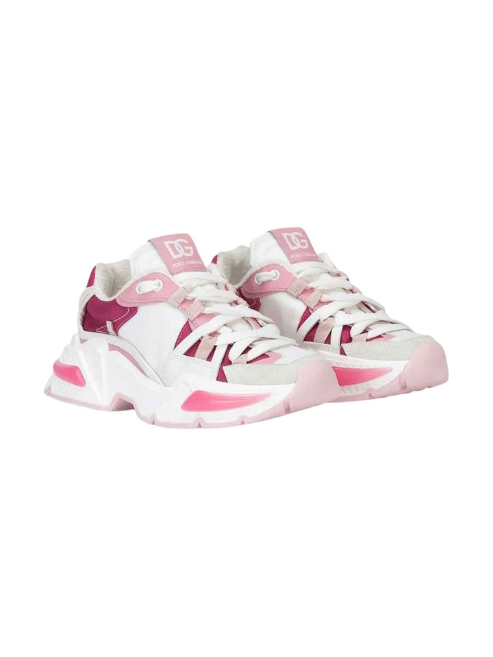 Scarpe bianco/rosa bambina