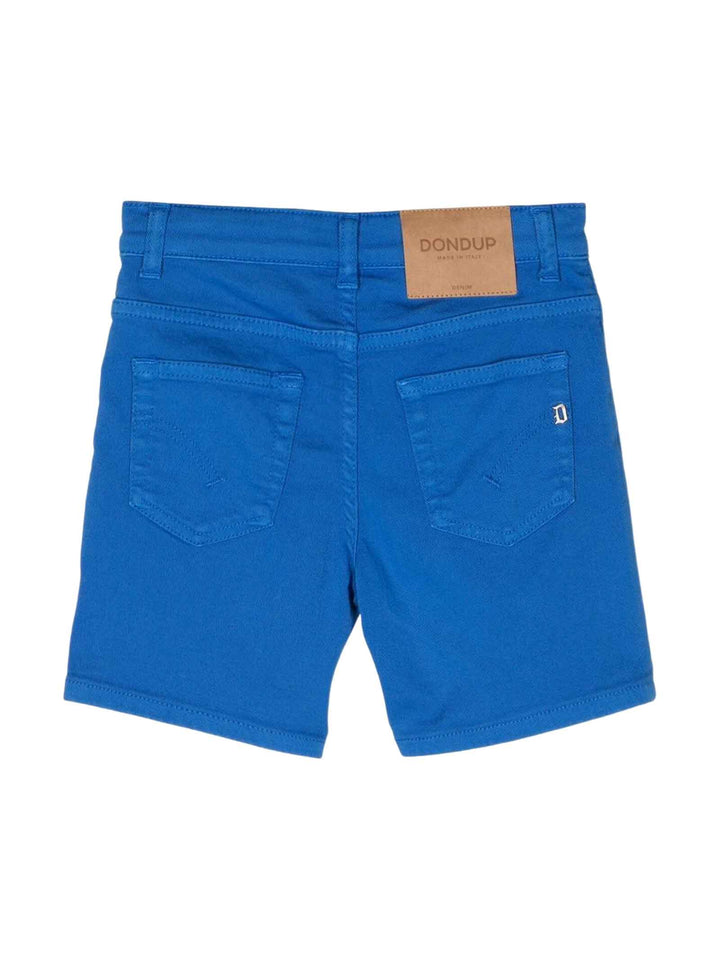 Shorts blu bambina