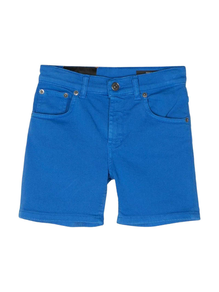 Shorts blu bambina