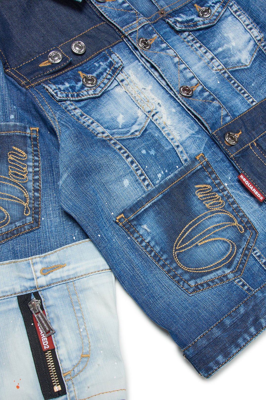 Giacca denim unisex