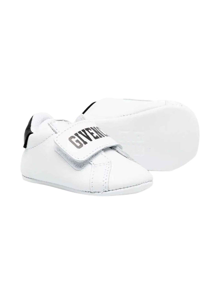 Sneakers bianche neonato