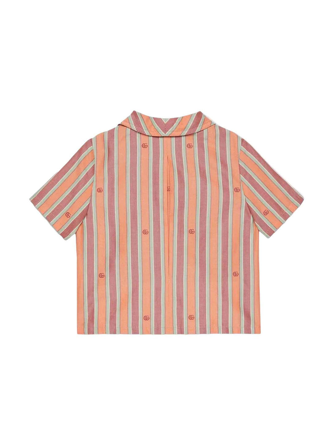 Camicia arancione neonato