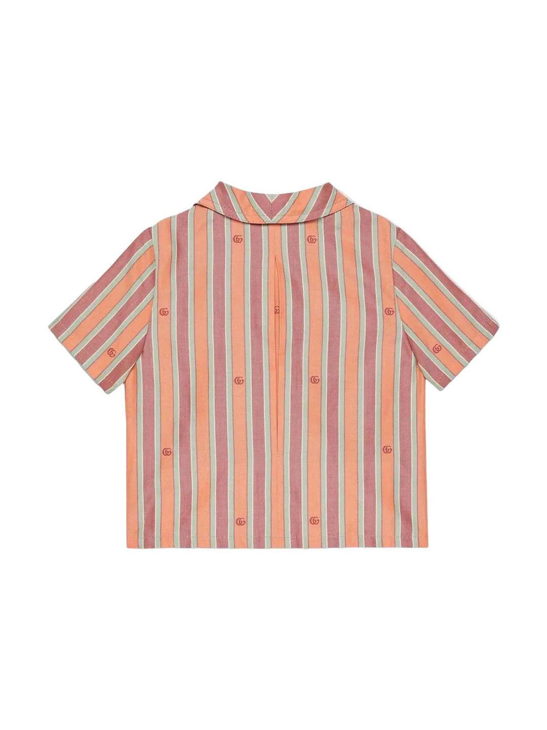 Chemise orange nouveau-né