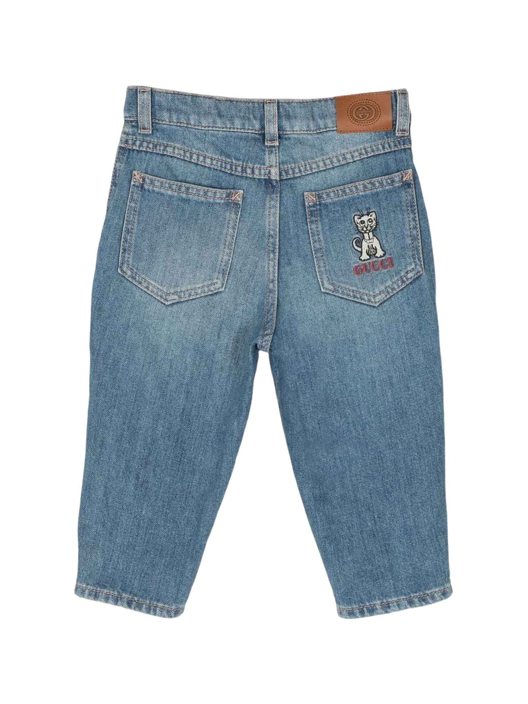 Pantalon denim bleu nouveau-né