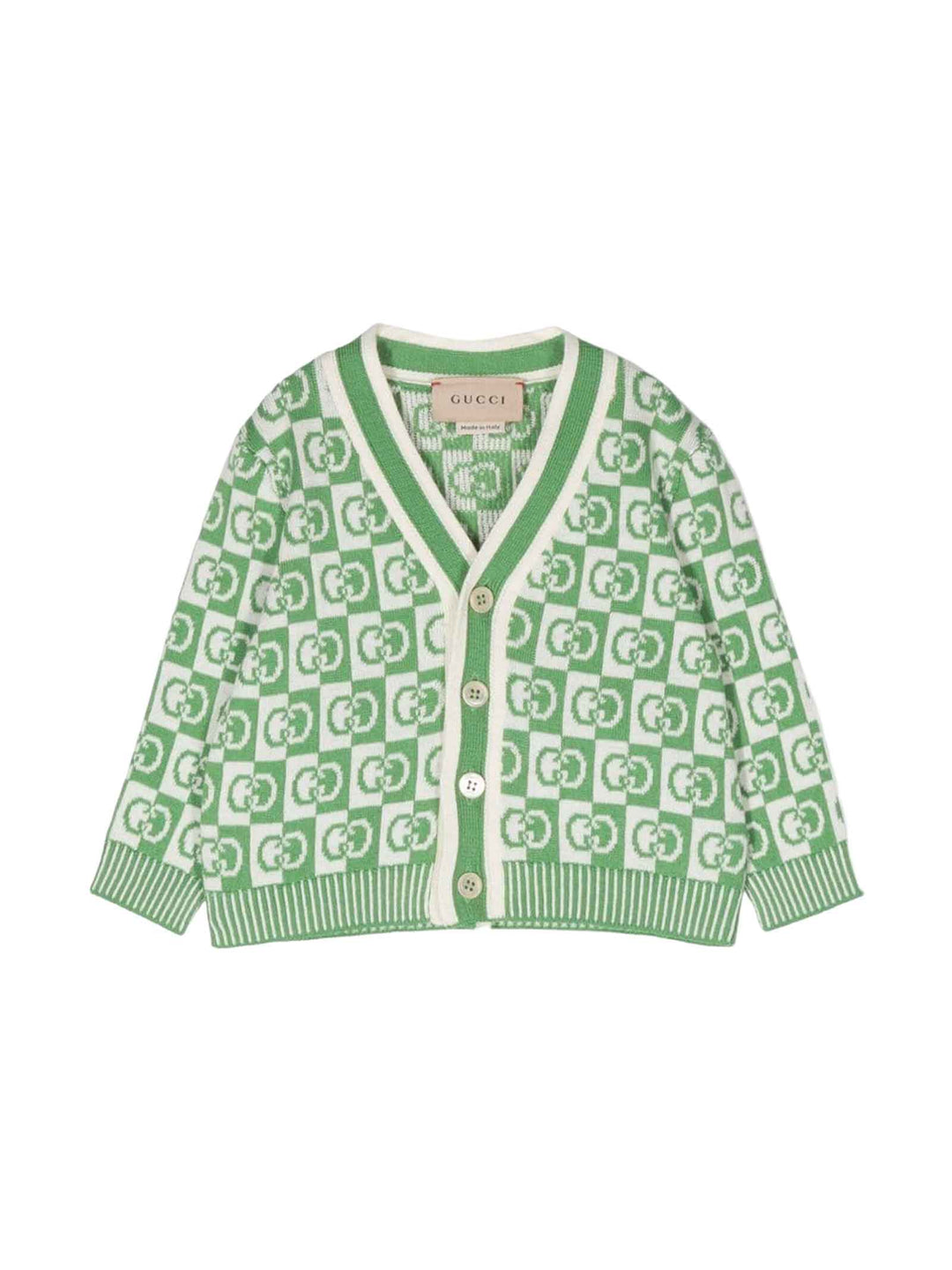 Gilet vert nouveau-né