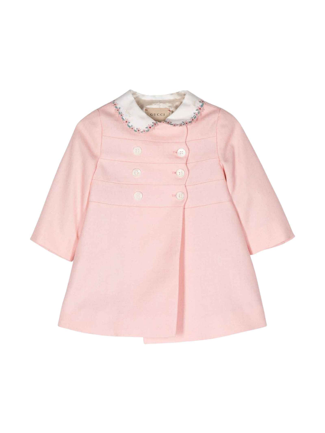 Manteau rose bébé