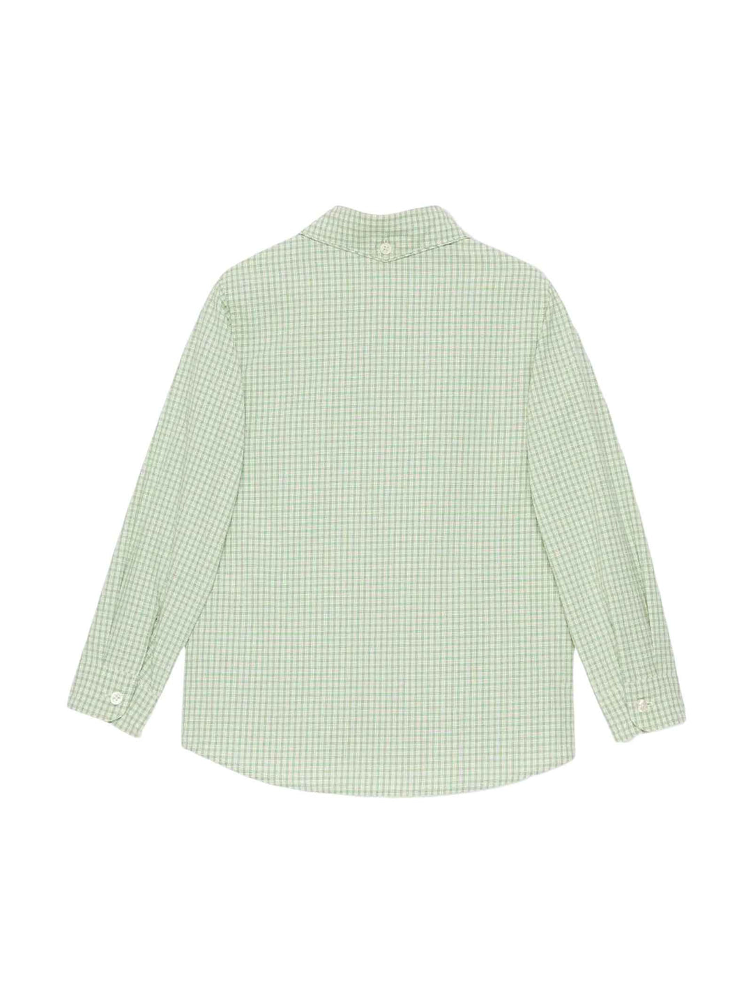 Chemise verte bébé