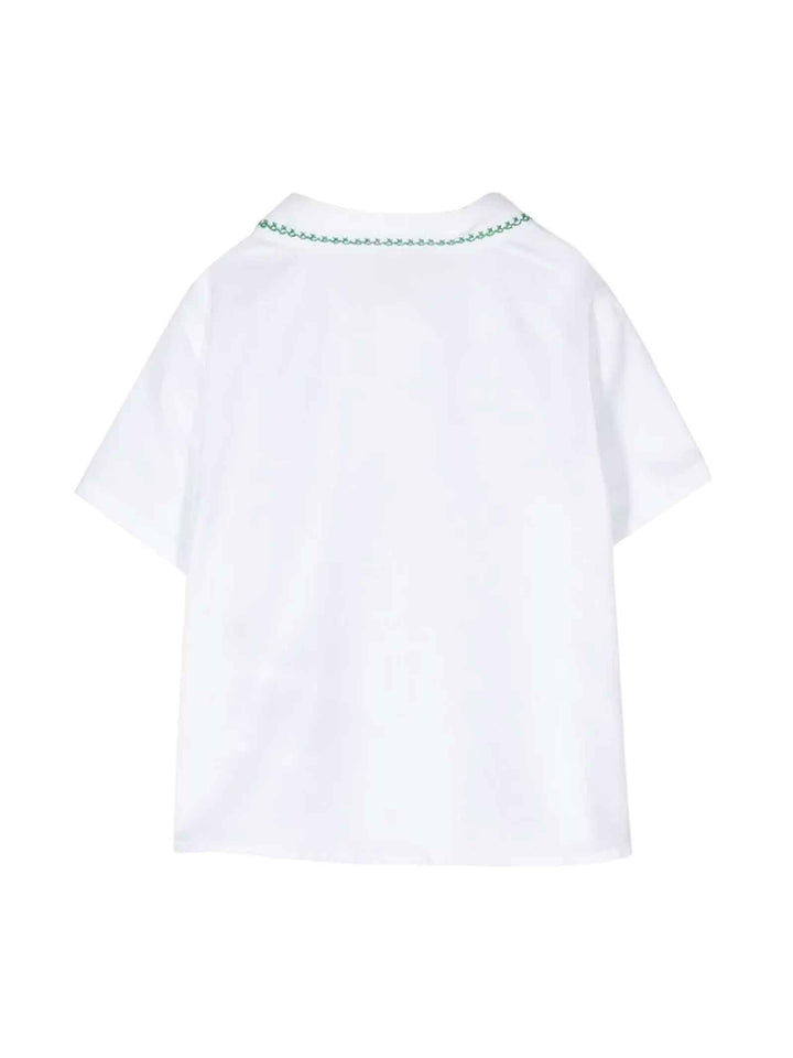 Chemise blanche nouveau-né