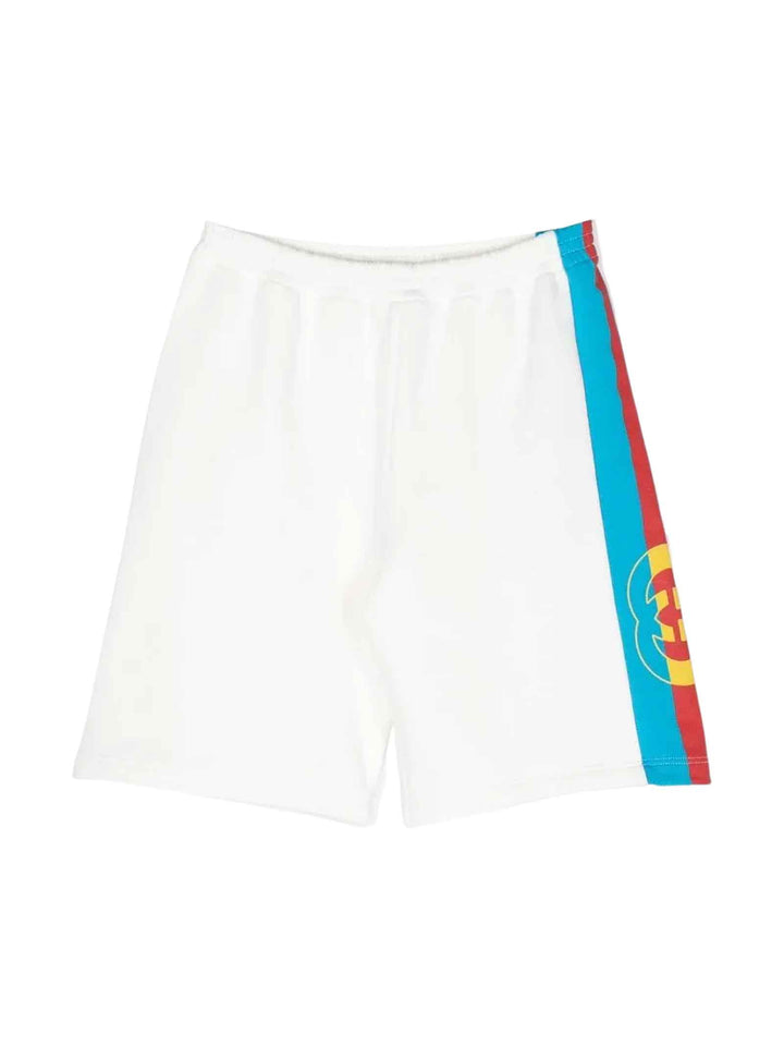 Shorts bianchi bambina