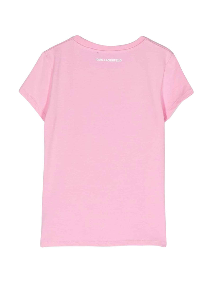 T-shirt rosa bambina