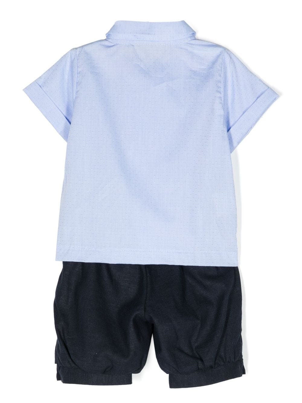 Shorts blu neonato