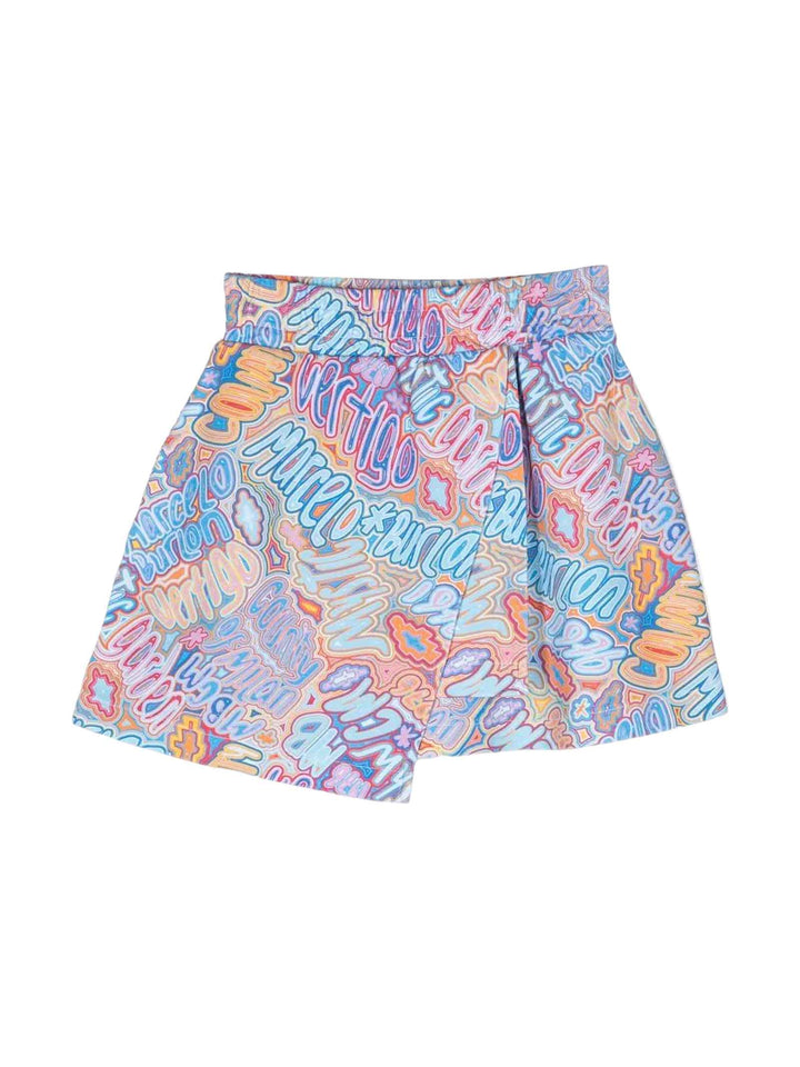 Jupe fille multicolore