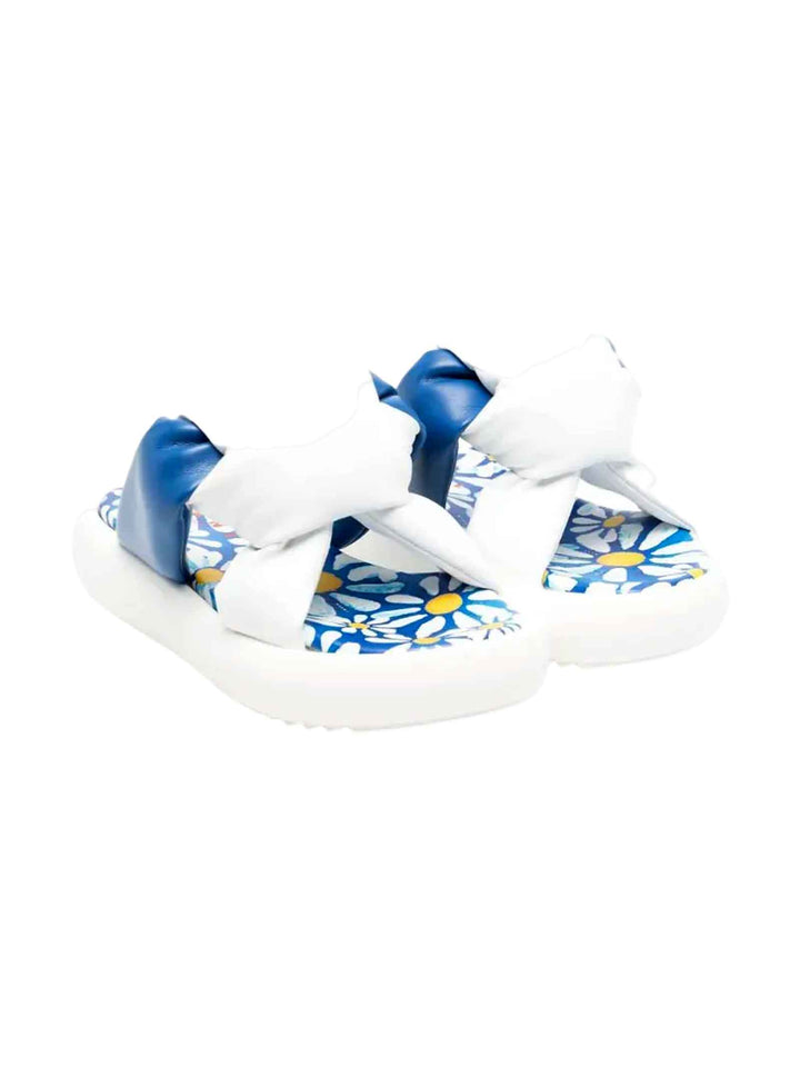 Sandali bianchi/blu unisex