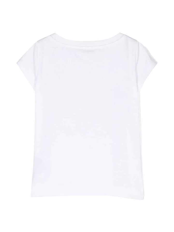 T-shirt bianca bambina