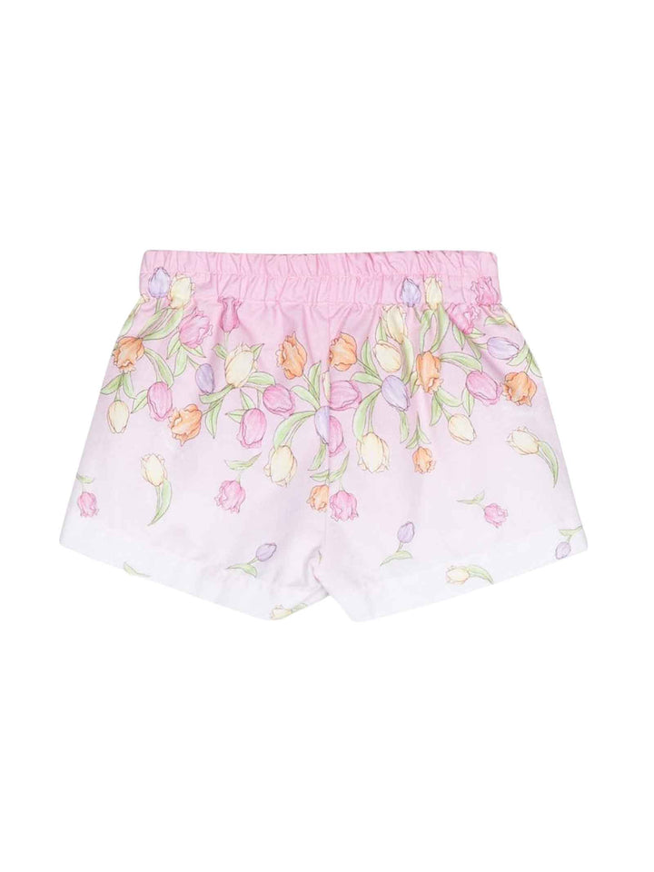 Shorts rosa neonata