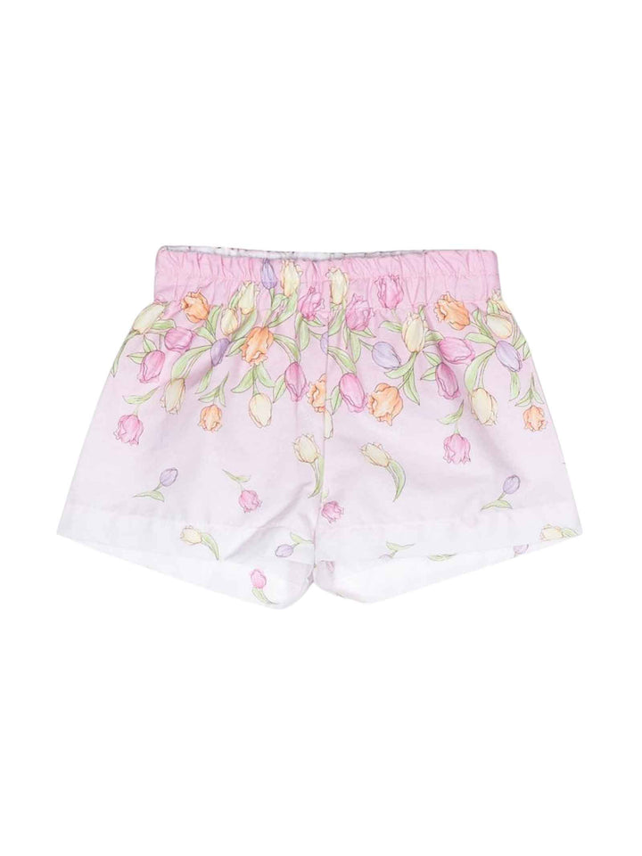 Shorts rosa neonata