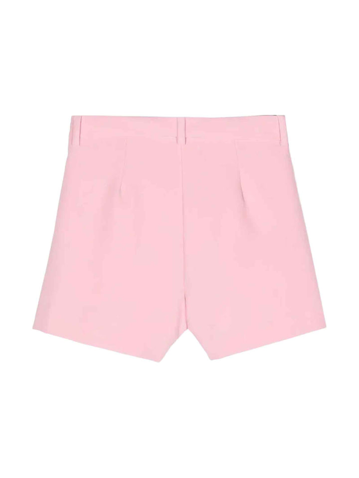 Shorts rosa bambina