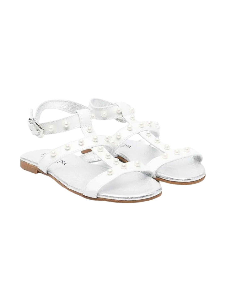 Sandales blanches fille