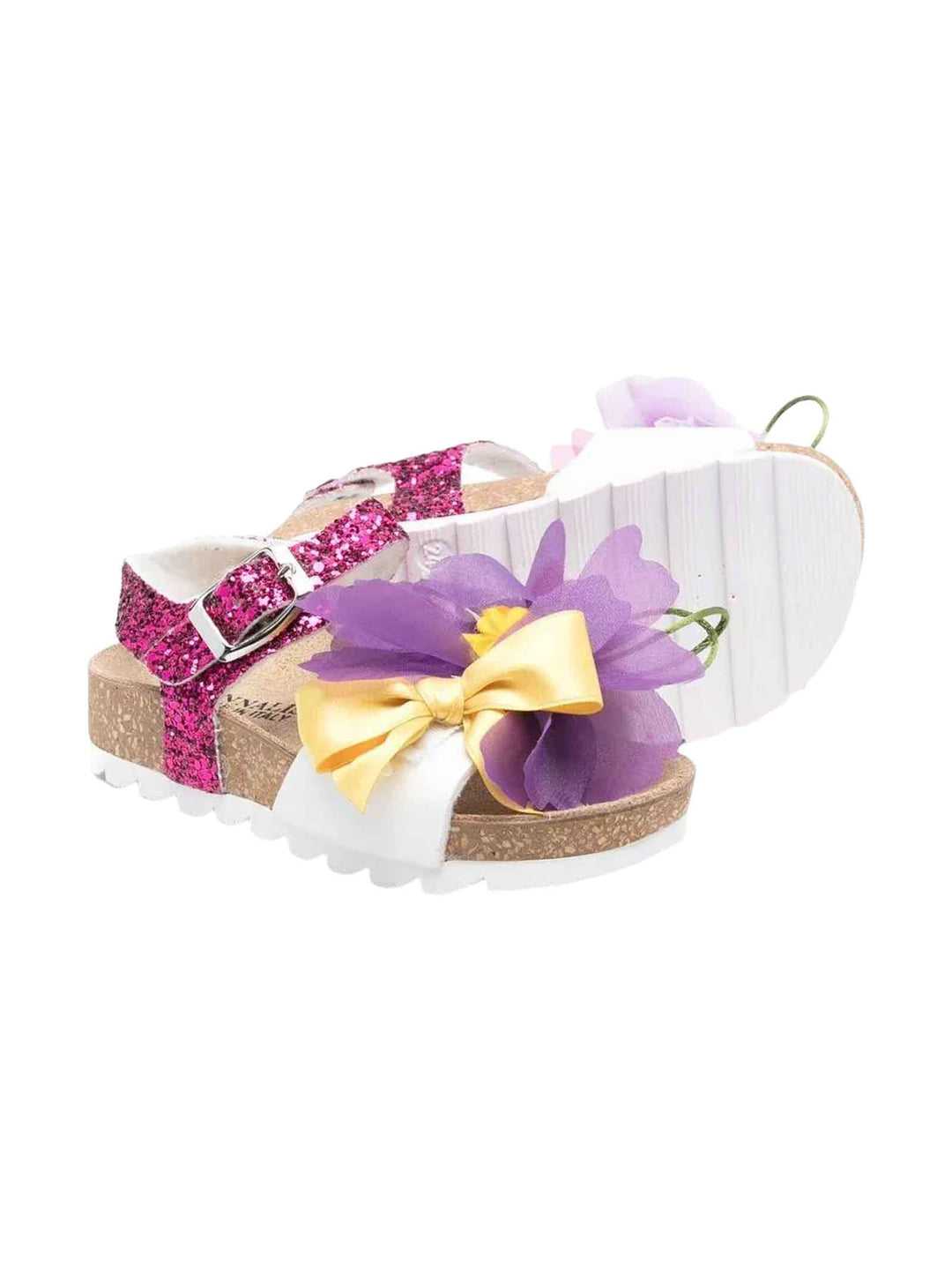 Sandales fille multicolores